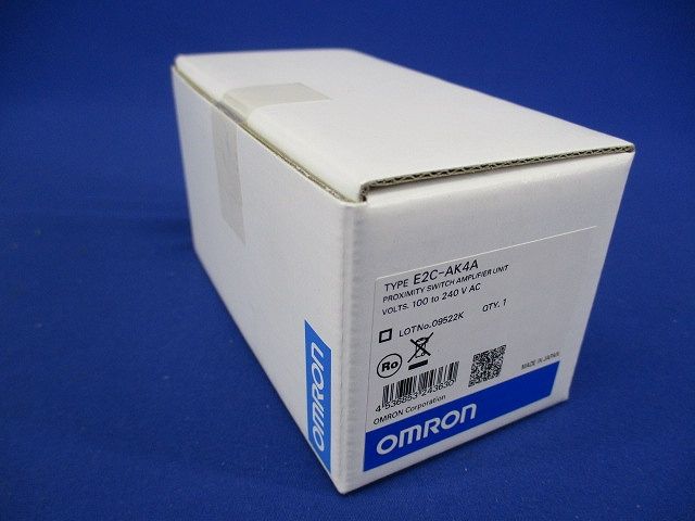 アンプ分離近接センサ(ボリウムタイプ) アンプユニット部 AC電源 E2C-AK4A
