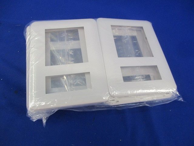 コンセントプレート(8枚入)(ホワイト) WTF7503