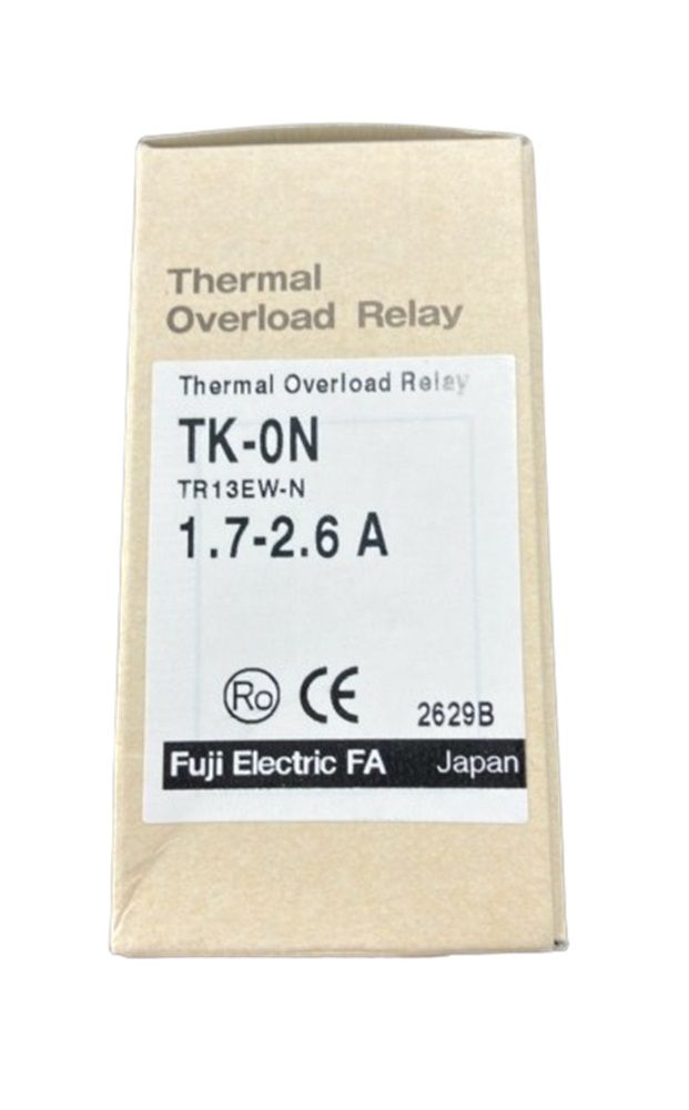 電磁接触器用サーマルリレー(1.7-2.6A) TK-0N 1.7A