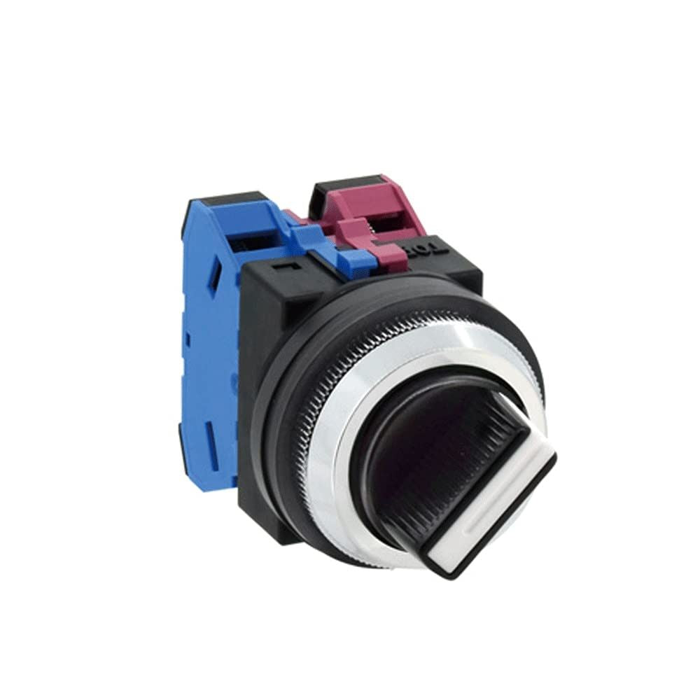 セレクタスイッチ TWNシリーズ φ30 矢形ハンドル 90°-2ノッチ ASN211N