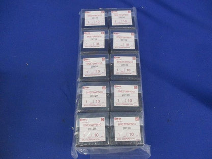 エンドプレート(10個入×10計100個入)(新品未開封) BNE75WPN10