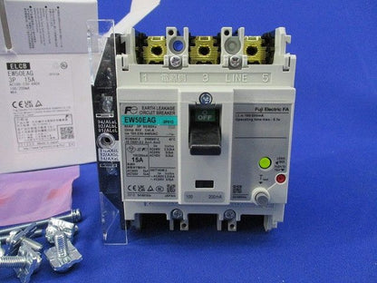 サーキットブレーカ3P15A(アラームスイッチ付) EW50EAGWKA