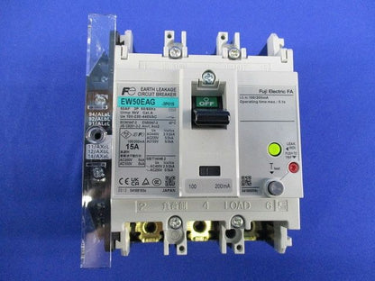サーキットブレーカ3P15A(アラームスイッチ付) EW50EAGWKA