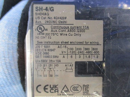 直流操作形補助継電器 DC24V 2a2b SH-4/G