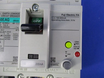 サーキットブレーカ3P15A(アラームスイッチ付) EW50EAGWKA