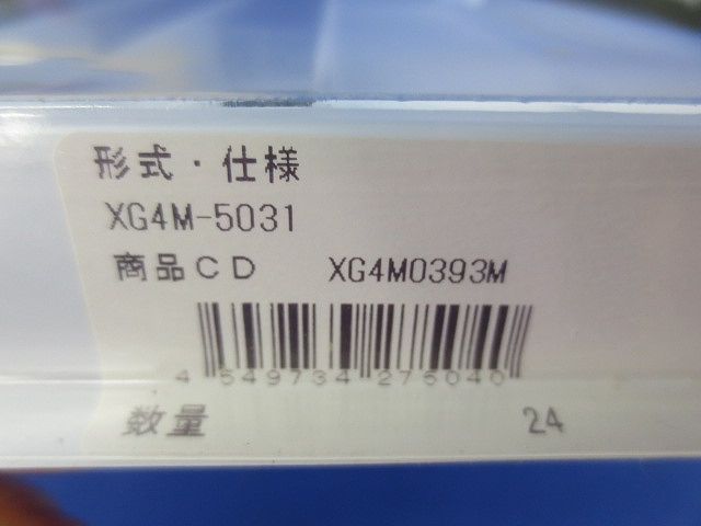 ケーブル圧接型ソケット(24個入)(新品未開封) XG4M-5031