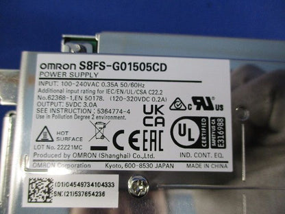 スイッチングパワーサプライ S8FS-G01505CD