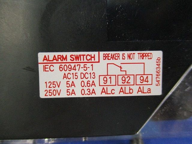 アラームスイッチ(2個入)(キズ･汚れ有) IEC60947-5-1