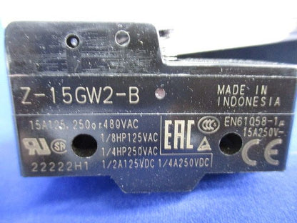 一般用基本スイッチ Zタイプ Z-15GW2-B