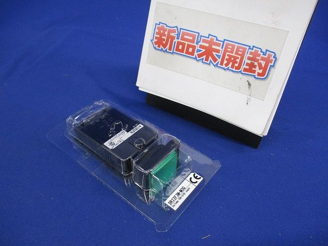 φ22表示灯 角平形 緑 DR22F3M-M3G
