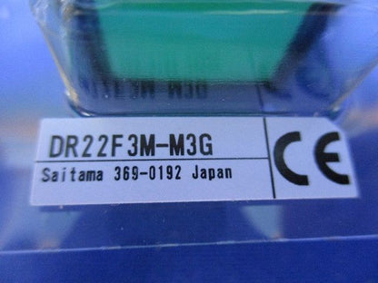 φ22表示灯 角平形 緑 DR22F3M-M3G