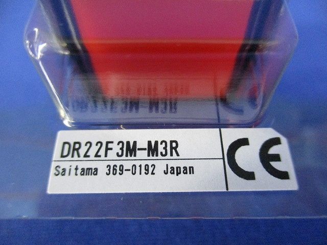 φ22表示灯 角平形 赤 DR22F3M-M3R