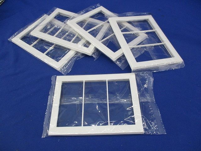 スイッチプレート3連用(5個入)(ピュアホワイト) QWP-3