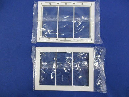 スイッチプレート3連用(5個入)(ピュアホワイト) QWP-3