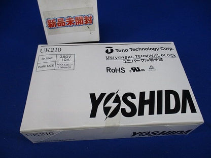 ブロック端子台 380V 100個入 UK210-100