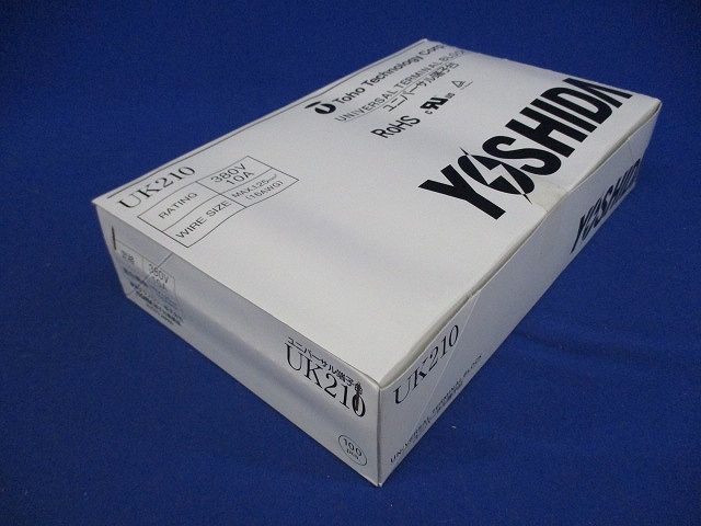 ブロック端子台 380V 100個入 UK210-100