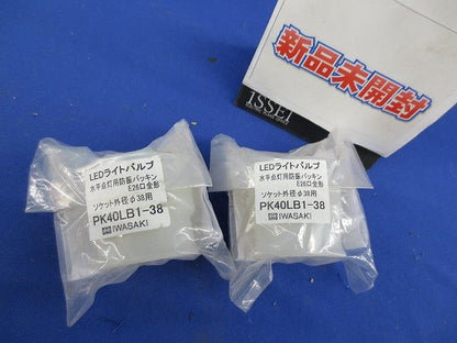 LEDライトバルブ E26(2個入) PK40LB1-38