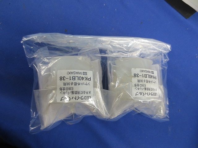 LEDライトバルブ E26(2個入) PK40LB1-38