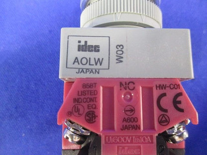 押しボタンスイッチ(赤) AOLW