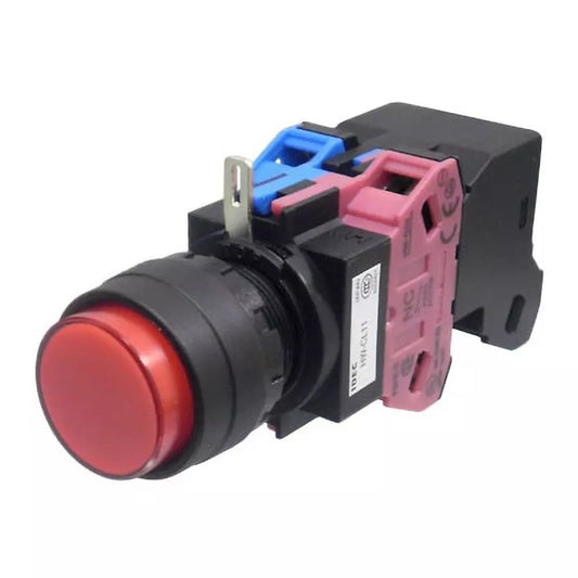 照光押ボタンスイッチ 赤 HW1L-M222M2R