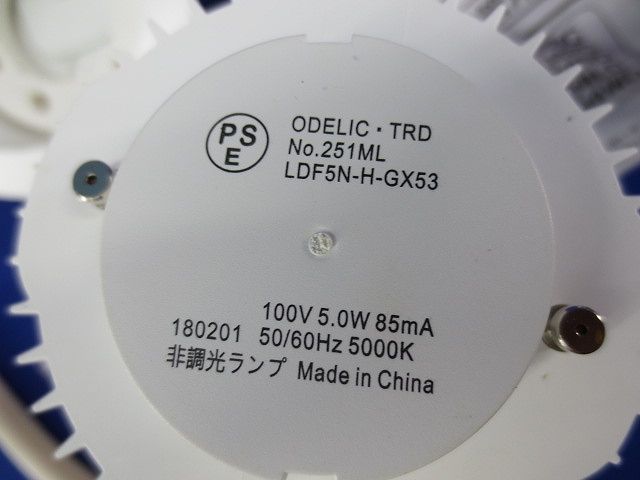 LEDダウンライトφ100(昼白色) OD361204+No.251ML