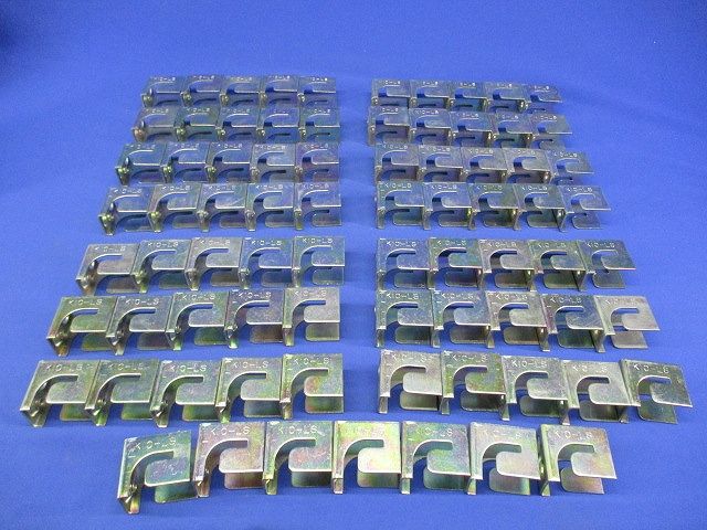 パイラックリップみぞ形鋼用電線管ボックス支持金具(77個入) K10-LS