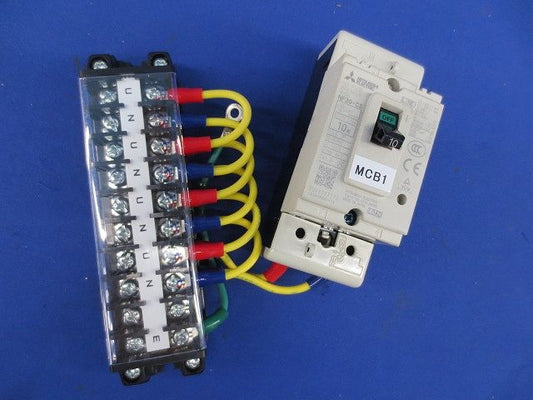 端子台付ノーヒューズブレーカ10A NF30-CS+MT20