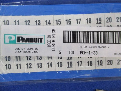 ワイヤーマーカー(5枚×3袋,計15枚入) PCM-1-33
