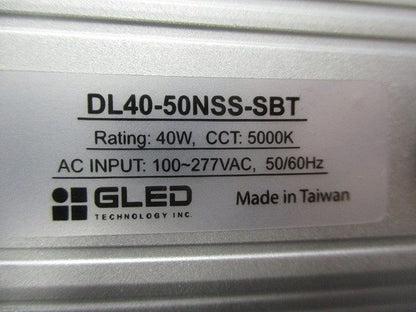 LED角型投光器 高均斉 DL40 Series 5000K DL40-50NSS-SBT