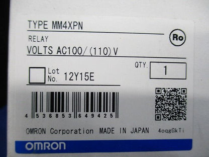パワーリレー MMタイプ MM4XPN