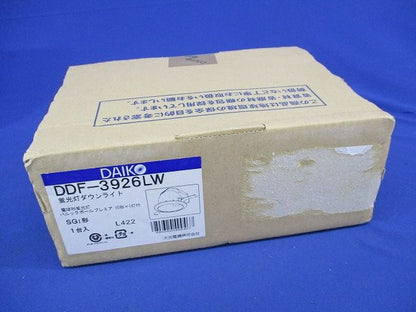 電球形蛍光灯ダウンライト(電球色)φ100 DDF-3926LW