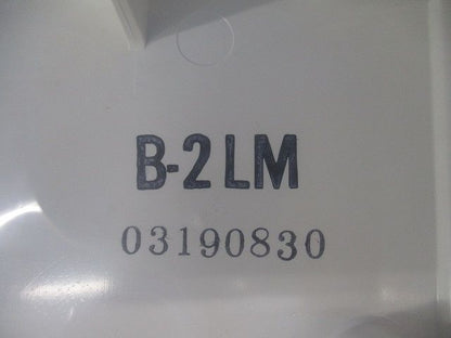積算電力計取付板 ミルキーホワイト 1個用 B-2LM
