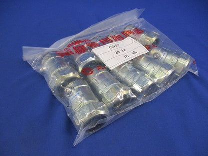 異種管用防水型コンビネーションカップリング 厚鋼 24-E22(10個入) GWEP24-22-10