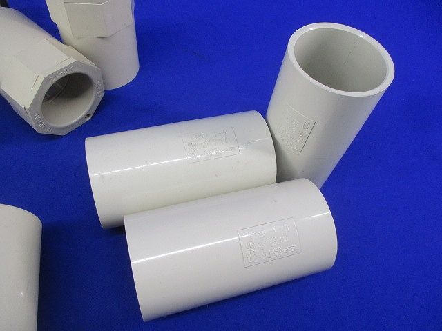 配管部材セット(混在9個入)(アイボリーベージュ)(汚れ有) 3C54他