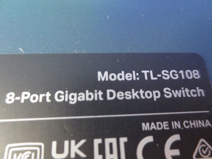 8ポート アンマネージスイッチングハグ TL-SG108