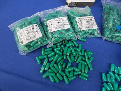 絶縁キャップセット(混在約1000個入)(緑) TIC8他