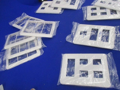 コンセントプレートセット(混在18枚入)(ホワイト) WTF7076他