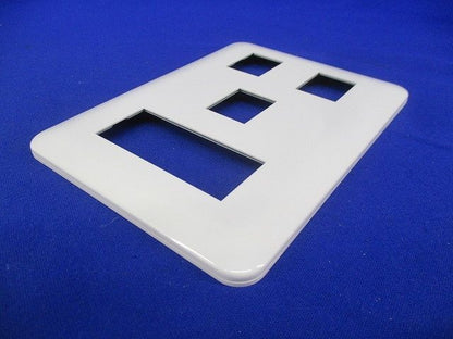 簡易耐火ラウンドコンセントプレート(10枚入り)(ホワイト) WTF7776