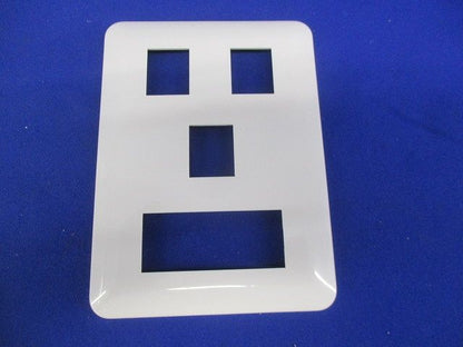 簡易耐火ラウンドコンセントプレート(10枚入り)(ホワイト) WTF7776