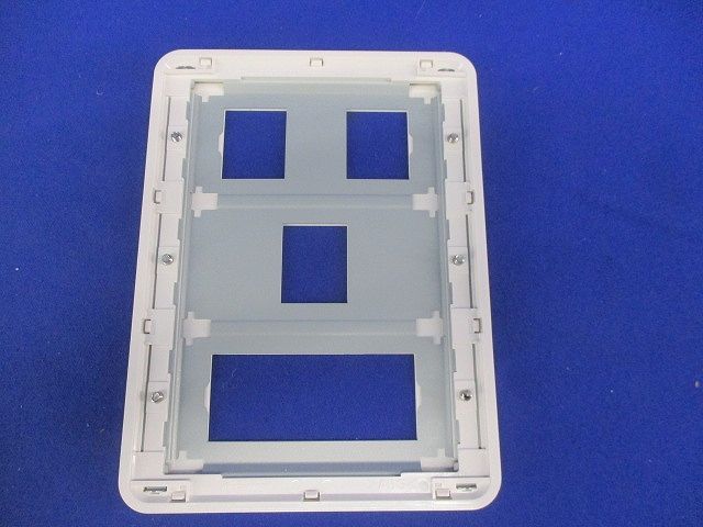 簡易耐火ラウンドコンセントプレート(10枚入り)(ホワイト) WTF7776