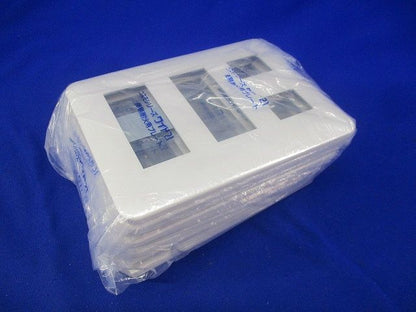 簡易耐火コンセントプレートセット(撮影の為開封)(混在10枚入り)(ホワイト) WTF7708他