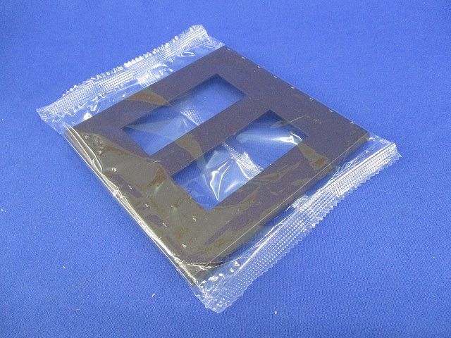 コンセントプレート2連用 スクエア(10枚入)(新品未開封) QWD-33