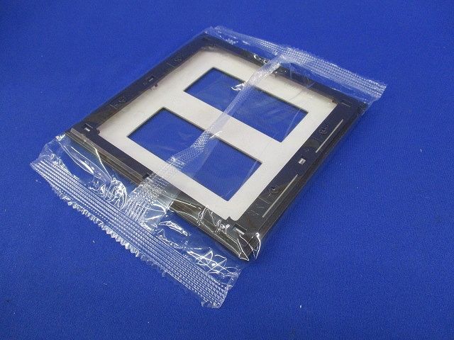 コンセントプレート2連用 スクエア(10枚入)(新品未開封) QWD-33