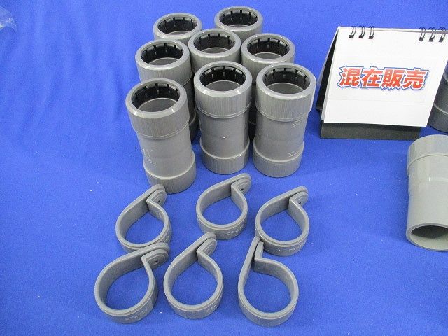 PF管用部品セット(混在45個入)(グレー)(キズ･汚れ有) PF28CR他