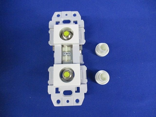 ダミースイッチ内蔵型直列ユニット(6個入) WSRU-77