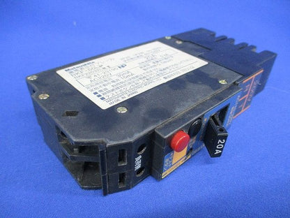 漏電表示付ブレーカ2P2E20A BKF22032LRT