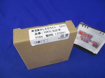 薄型直付LEDライトφ140(電球色) 1441L-SJ2-W