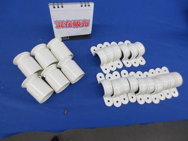 VE管付属品セット(混在22個入)(ミルキーホワイト) S-28他