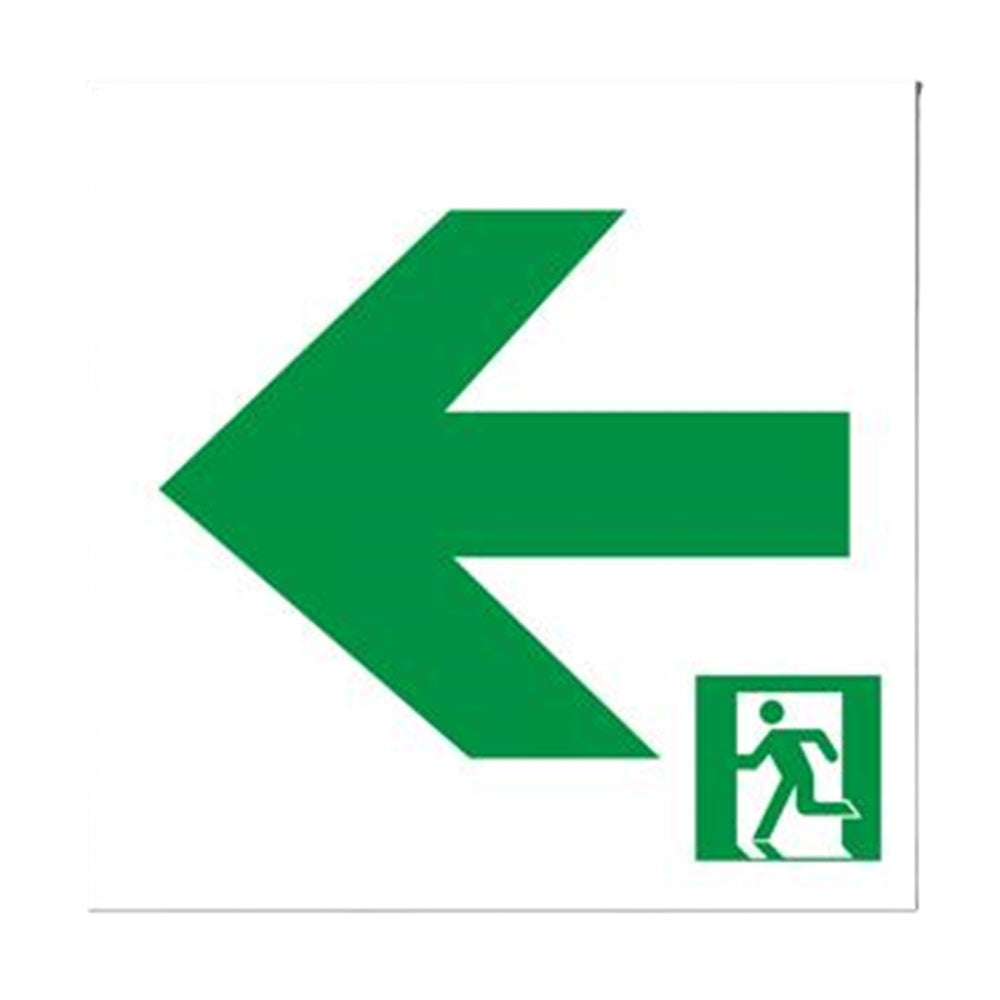 LED誘導灯用表示板 C級(10形) 左矢印 本体別売 S2-1081L