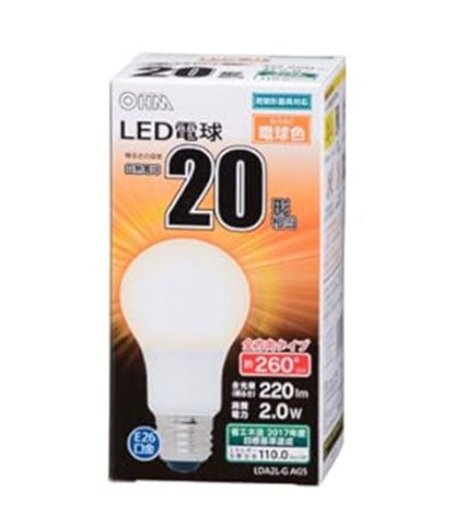 LED電球 3000K LDA2L-GAG5